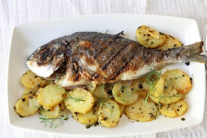Grilled Sea Bream