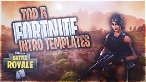 Make sure to like comment and subscribe for a. Top 5 Fortnite Intros Free 3d 2d Amazing Fortnite Intro Templates 1 Sony Vegas Youtube