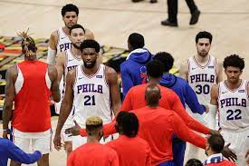 Joel embiid will not return due to right knee soreness. 7mzmjse5fgzxm