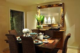 Dining room buffet lamps 26 in. Dining Room Buffet Table With Mirror Novocom Top