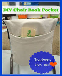 Teachers Love Me Classroom Chair Book Pocket Diy Downloadable Instructions Backpack Storage Classroom Classroom Chairs Classroom Chair Covers
