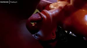 Lara Croft deepthroated for losing the tennis match - Tomb Raider