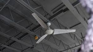 A downrod suspends the fan from the ceiling, and the wiring also runs up within the downrod, providing a conduit for the wires. 3 60 Hampton Bay Industrial Ceiling Fans At Bullwinkles Album On Imgur