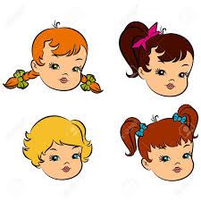 En esta colección de fondos de pantalla animados podrás observar distintos diseños que traemos especialmente para ti y hay imágenes animadas que puedes poner en el lugar que tu quieras como fondo tablet para tu pc o un android en el lugar que tu quieras ya que estas imágenes son muy bonitas ya que son animadas de diferentes personajes de televisión y son muy. Ninas Vintage Pequena Caricatura Ilustraciones Vectoriales Clip Art Vectorizado Libre De Derechos Image 10729564