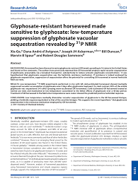 Carrying around a manual pump sprayer is a hassle, and all plants, vegetables, trees, and flowers are susceptible to outbreaks of disease, such as powdery mildew and pest infestations such as spider mites or cutworms. Pdf Glyphosate Resistant Horseweed Made Sensitive To Glyphosate Low Temperature Suppression Of Glyphosate Vacuolar Sequestration Revealed By 31p Nmr