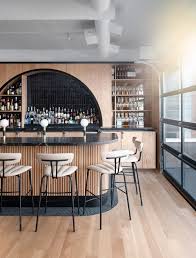 Studio Marlowe Designs Lounge Space With The California Vibe In Toronto Bar Interior Design Restaurant Interior Design Bar Design Restaurant
