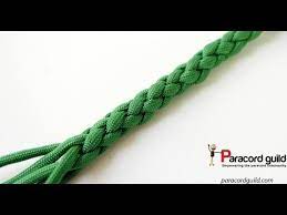 Paracord round braid 5 foot dog leash with cobra weave handle. Round Sinnet Abok 3021 Round Braid Tied Another Way Youtube