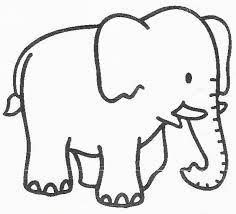 Coloriage Elephant A Colorier Dessin A Imprimer Elephant Coloring Page Animal Coloring Pages Elephant Template