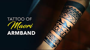 These tattoos represent different meanings. Maori Armband Tattoo Time Lapse Polynesian Youtube