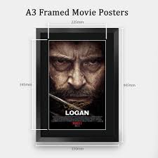 Amazon.com: HWC Trading Logan Hugh Jackman 16 x 12 inch Framed Gifts  Printed Poster Signed Autograph Picture for Movie Memorabilia Fans