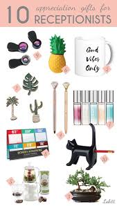 Top 10 Receptionist Day Appreciation Gift Ideas Appreciation Gifts Gifts Creative Gifts