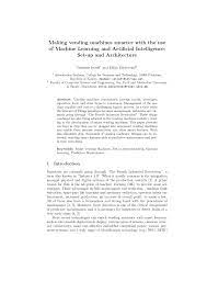 We did not find results for: Pdf Making Vending Machines Smarter With The Use Of Machine Learning And Artificial Intelligence Set Up And Architecture