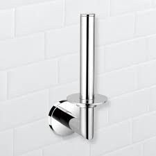 Nameek's collection of toilet paper holders features an array of styles and designs that will complement any bathroom décor. Nameeks Nfa005 By Nameek S General Hotel Round Chrome Vertical Toilet Paper Holder Thebathoutlet