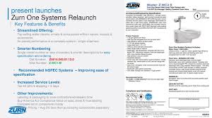 Available through zurn light commercial zurn plumbing products group specification drainage operation, 1801 pittsburgh • ease of removal. Zurn New Product Launches Ppt Download