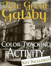 Scott fitzgerald is full of symbols and symbolic ideas. Gatsby Color Worksheets Teaching Resources Teachers Pay Teachers