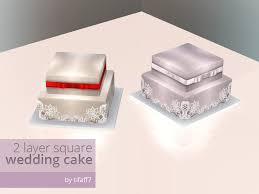 Video & online games · 1 decade ago. Tifaff7 S 2 Layers Square Wedding Cake
