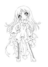 Sureya S Deviantart Gallery Chibi Coloring Pages Cool Coloring Pages Fairy Coloring Pages