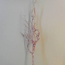 Put them in a vase that suits your style, or lay them on the dining table as a rustic centerpiece. Artificial Twig Branch Rose Gold 58cm Christmas Decorations