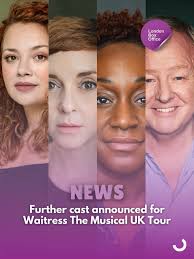 Look who's joining Carrie Hope Fletcher in the UK tour of Waitress The  Musical, which kicks off next month at the New Wimbledon Theatre! She will  be joined by Evelyn Hoskins (42 Balloons, Chicago ...