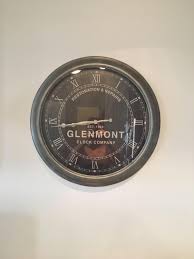 30 glenmont distressed black and grey framed wall clock. Find More Large Wall Clock For Sale At Up To 90 Off