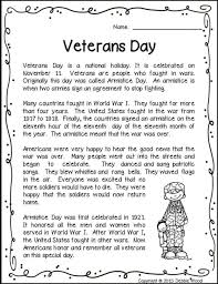 This Is A Great Veterans Day Reading With Vocabulary Exercises And Much More Veterans Day Activities Vocabulary Exercises Veterans Day Speeches