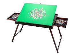 May 15, 2021 · this felt top puzzle table is a great addition to any household that loves to break out a massive jigsaw puzzle and get to work. Drawer Tilting Design Jigsaw Puzzle Table Foldable Standing Suitable Up To 1500pcs Puzzles Toys Games Jigsaws Puzzles