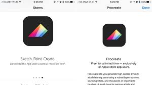 Android, ios, windows, macos, steam … Drawing App Procreate Pocket Available For Free Through Apple Store App Macrumors