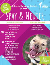 Free vouchers available through animal control. Dog Cat Spay Neuter Clinic