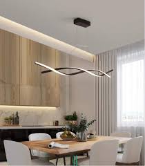 Kitchen island pendant lights modern. Buy Ziplighting Modern Led Pendant Lighting For Dining Room Kitchen Island Stepless Dimmable Pendant Light With Remote Dimming Chandelier Contemporary Adjustable Ceiling Fixture Wave Ceiling Light F Online In Turkey B07flz9m1n