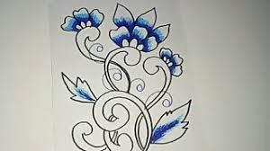 Setiap daerah di indonesia memiliki karakteristik dan keunikan flora, fauna yang cukup beragam. 25 Lukisan Batik Bunga Flora Mudah Free Gambar