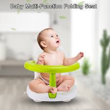Some parents feel bathing just before bedtime helps create a more relaxed state conducive to sleep.it is best to avoid baths just after or just before a meal, because so much handling on a full tummy could result in spitting up, and the baby may not be cooperative on an empty stomach. Baby Bathing Grooming Products Foldable Multifunctional Infant Baby Child Bath Feeding Tub Chair Seat Anti Skid Bath Seat