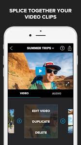 Splice Video Editor Movie Maker By Gopro Photo Gopro Amp Ios Video Editor Iphone Photo Editor App Smartphone Photography