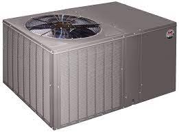 The largest unit has dimensions of 35.75″w x 35.75″l x 51″h. Package Dedicated Horizontal A C Ruud Package Gas Electric
