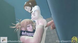 Toga and Uraraka Gloryhole Creampie - My Hero Academia