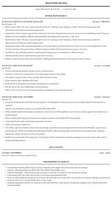 What job descriptions are similar to transaction advisory services manager? Financial Services Advisory Resume Sample Mintresume