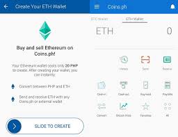 coins ph now offer ethereum wallet for the philippine market