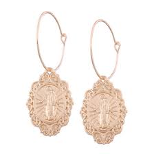 Free shipping on orders over $25 shipped by amazon. Fashion Jewelry For Women Rose Gold Hoop Religious Jesus Pendant With Zinc Alloy Earrings China Fashion Jewelry And Women Jewelry Price Made In China Com