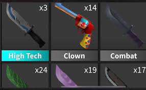 They are used to eliminate a target or a victim by either throwing the knife or using it directly. Offers Murdermystery2