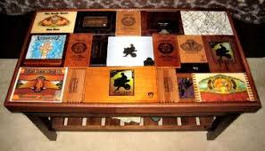 Cigar Box Coffee Table Eclectic Coffee Tables Cigar Box Crafts Cigar Box Art Vintage Cigar Box