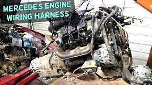 The part can be installed again i… Mercedes Engine Wiring Harness Removal Replacement Engine Youtube