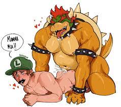 Post 5998474: Bowser hebiwoogie Koopa Luigi Super_Mario_Bros.