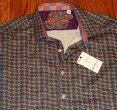 Details About Robert Graham Authentic Mens Brand New Dress Shirt Top Size 2xl Nwt