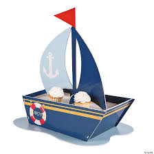 A modern and stylish design for boys. Nautical Baby Shower Party Supplies Orientaltrading Com