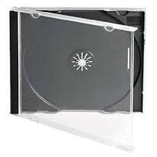 Die houder wordt 'tray' genoemd. Jewelcase Cd Terat