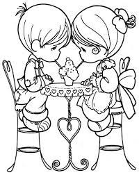Precious moments clipart, drawings and graphics. Loving Couple Precious Moments Coloring Pages Coloring Pages Precious Moments Coloring Pages Valentines Day Coloring Page Coloring Pages