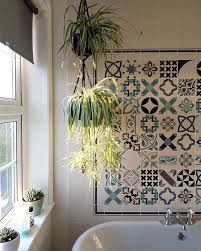Hanging Plants Spider Plants In Macrame Hangers In Bathroom Hanging Plants Hanging Plants Indoor Plant Decor