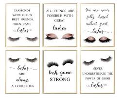 Lashes Lashes Decor Eyelashes Print Salon Decor Eyelashes Etsy Eyelash Decor Eyelash Print Lash Quotes