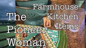 Now your flour and sugar and so forth will have a fun and classic storage place that will make your kitchen glow with the simplicity of the country. The Pioneer Woman Farmhouse Decor Ranch Style Kitchen Haul Ree Drummond Line The Green Notebook Youtube