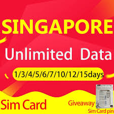 But did you check ebay? Singapore Unlimited Data Sim Card 3 5 7 8 10 12 15 Days Singapore Internet Unlimited Shopee Philippines