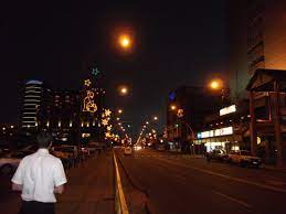 An fortryllende view of the city day and night ligger i windhoek og tilbyder indkvartering med aircondition og balkon. It S Christmas Time In Windhoek Namibia Letters From Cape Town